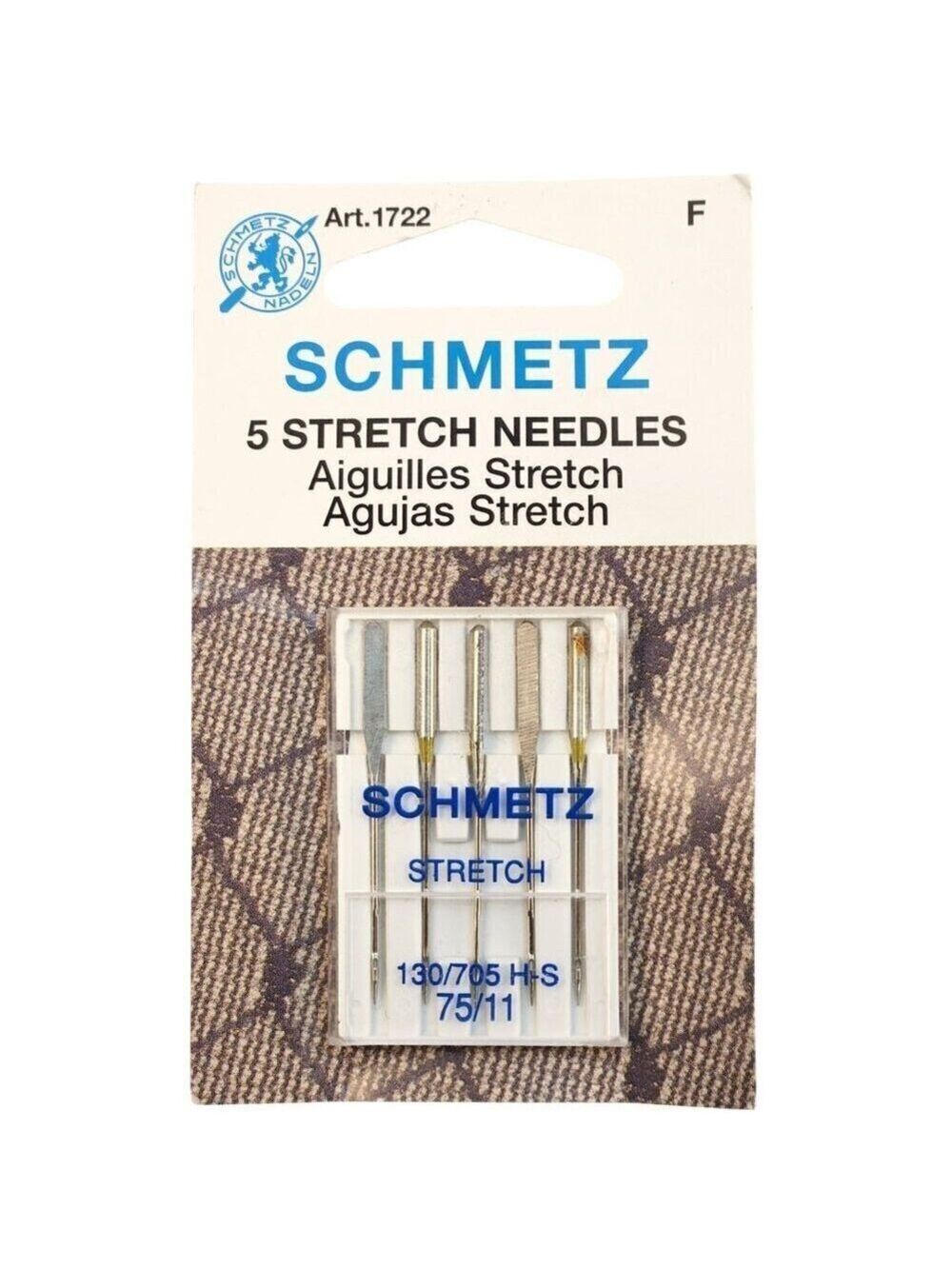 Schmetz Sewing Needles Stretch 75/11 Pack Of 5